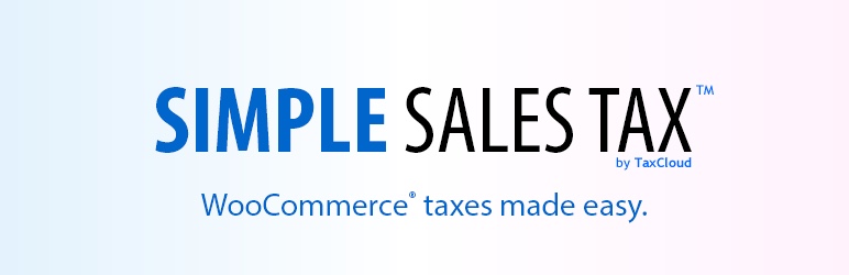 WooCommerce Simple Sales Tax
