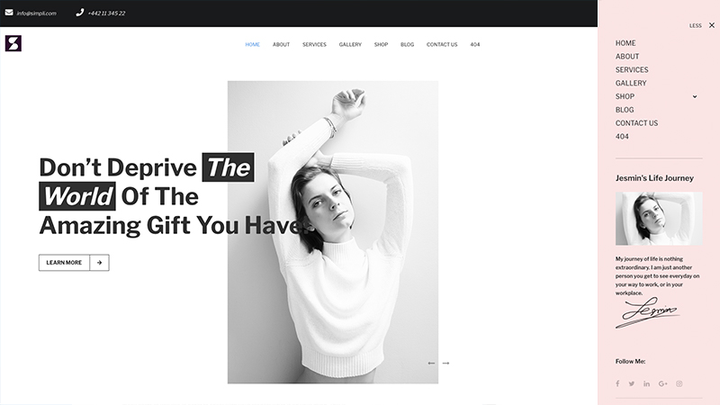 Simpli Pro WordPress Theme