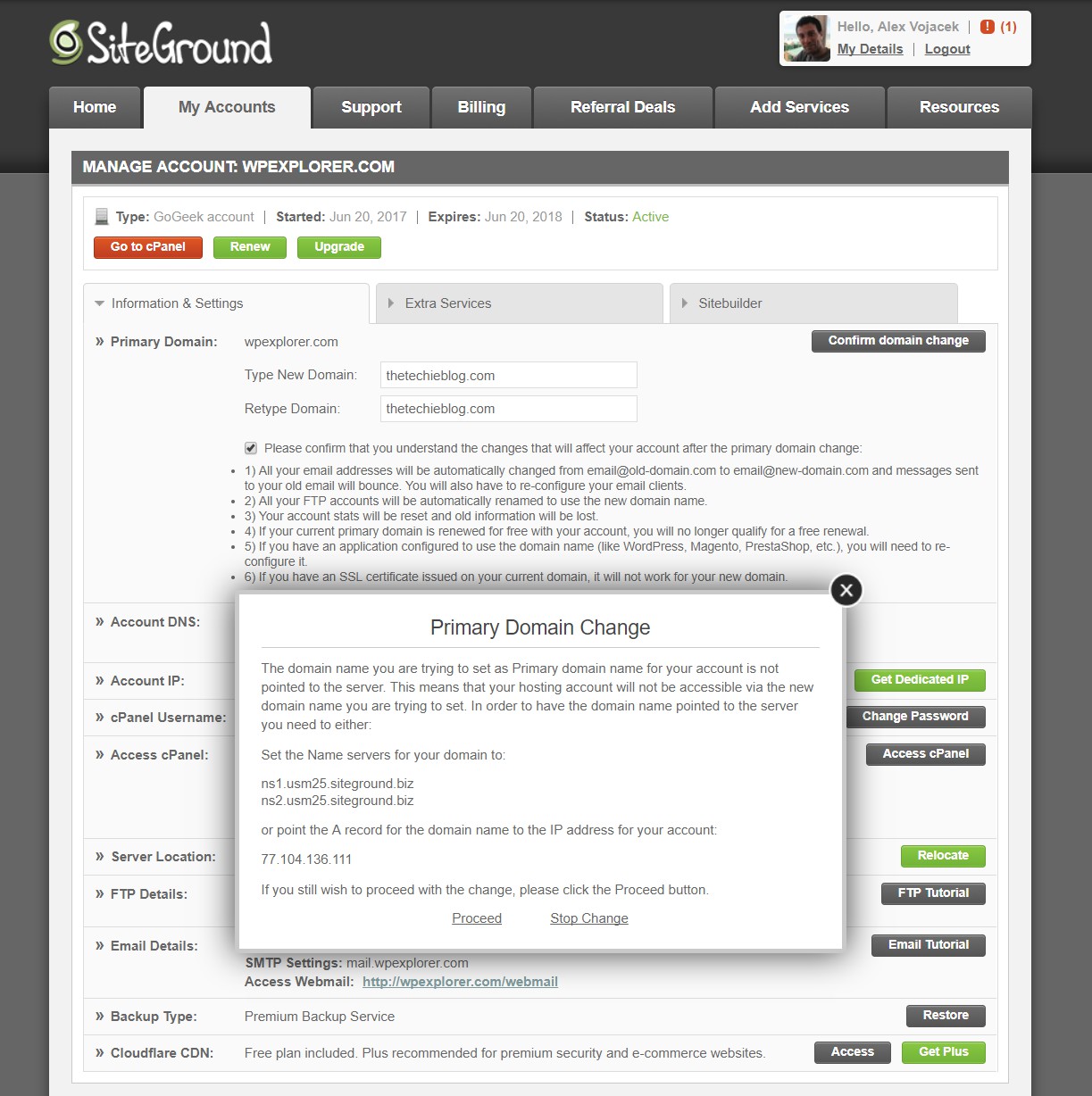 Buy Hosting Siteground On Finance Online