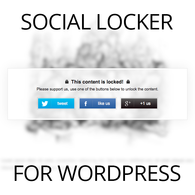 Social Locker Content Bookmarking WordPress Plugin WPExplorer