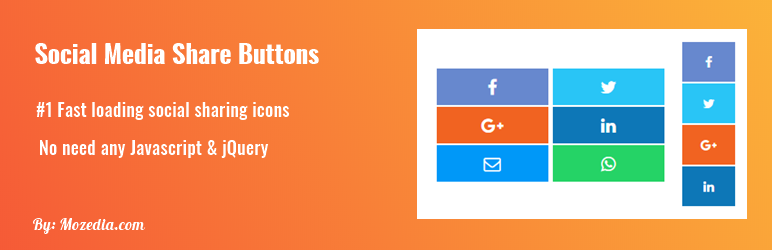 Social Media Share Buttons Plugin