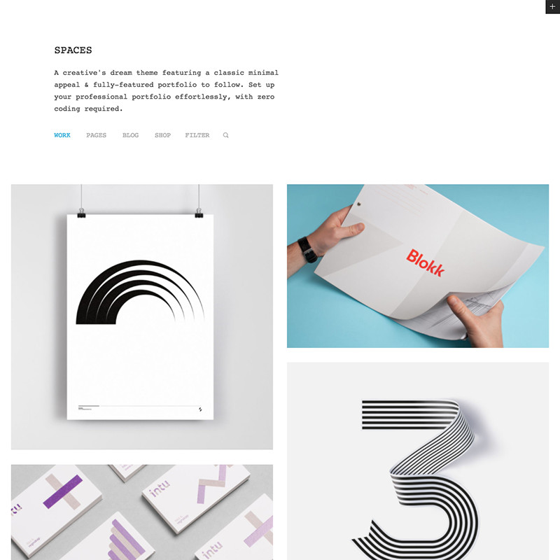 Spaces WordPress Theme