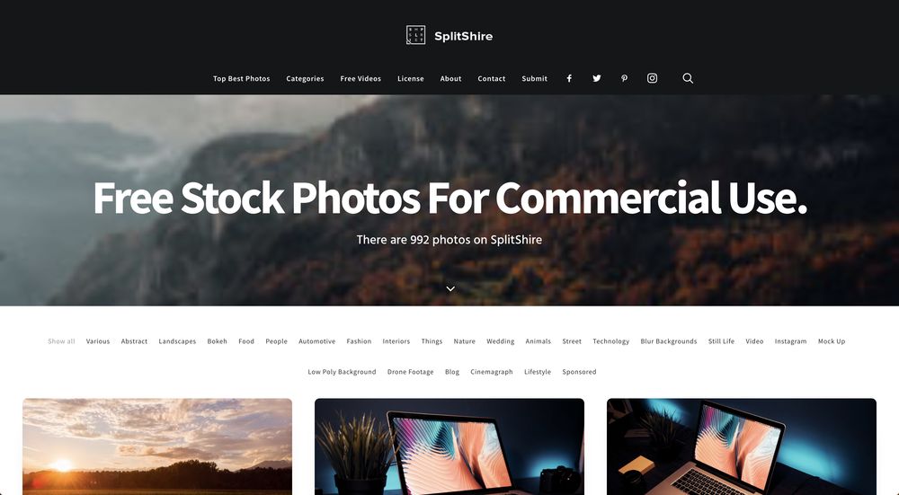 splitshare free high-resolution stock photos wpexplorer