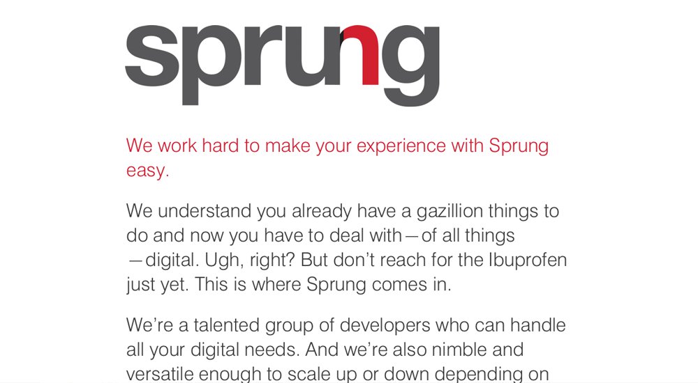 Sprung: Total WordPress Theme