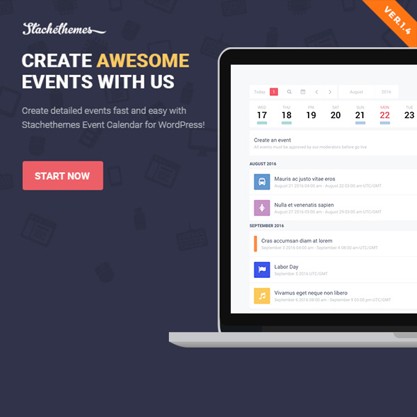Stachethemes Customizable Event Calendar WordPress Plugin