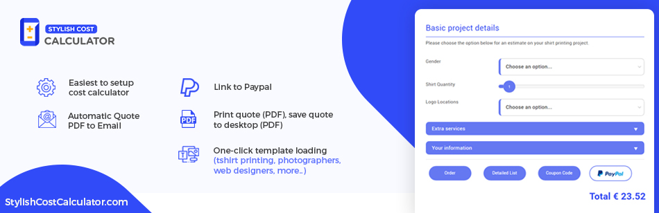 Stylish Cost Calculator