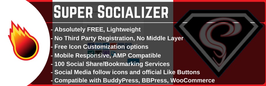 WordPress Social Share, Social Login and Social Comments Plugin – Super Socializer