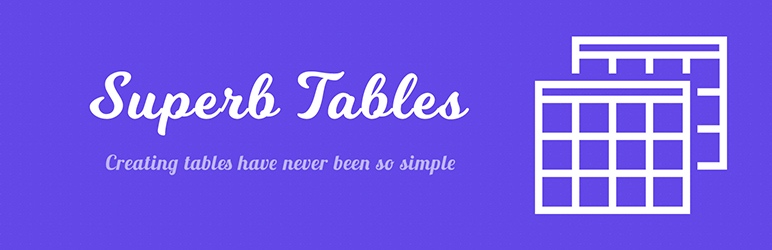 Superb WordPress Tables