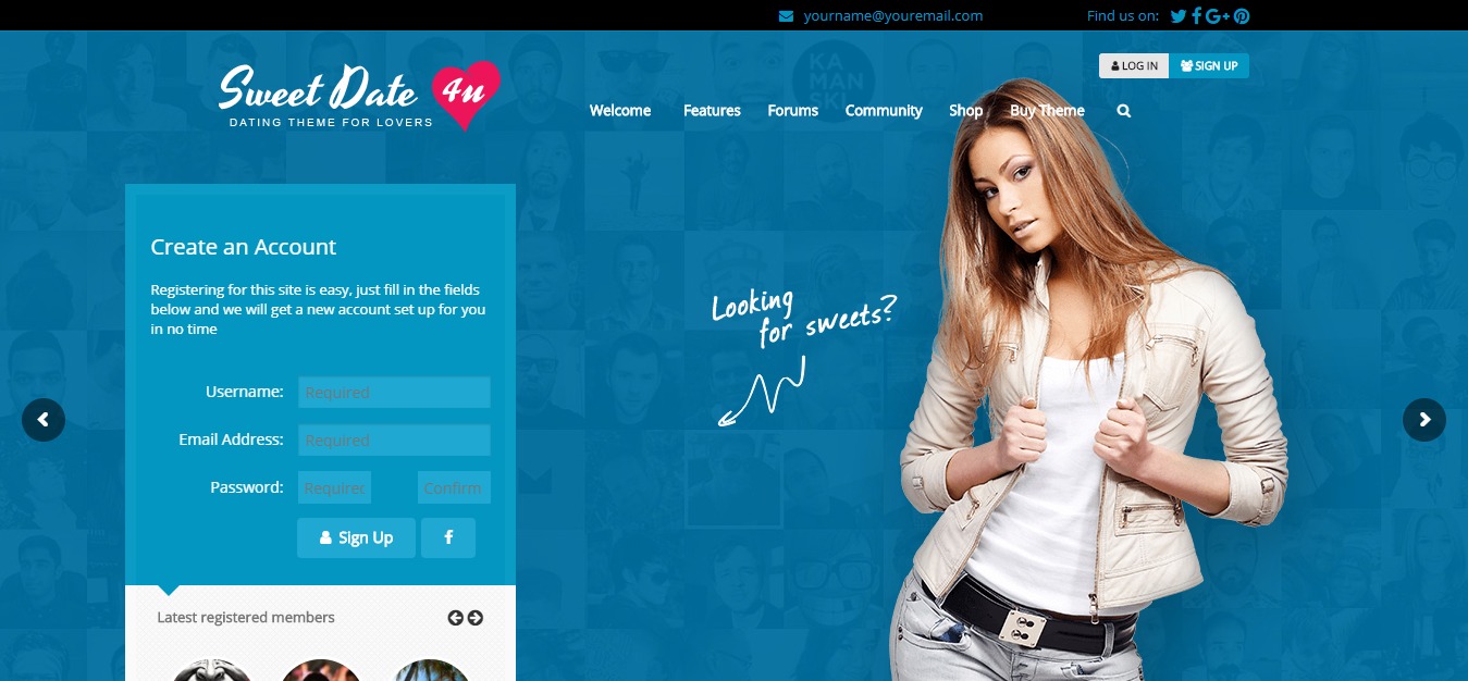 Sweet Date - More than a WordPress Dating Theme