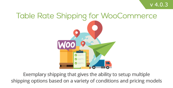 Стоимость доставки стола для WooCommerce