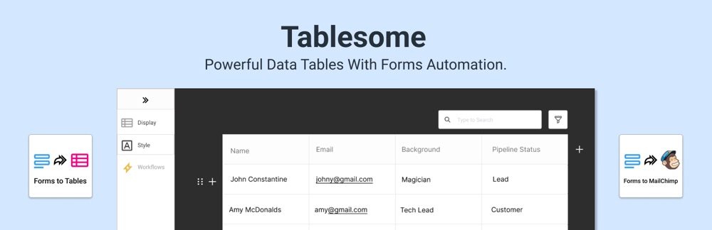 Tablesome