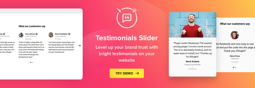 Testimonials Slider