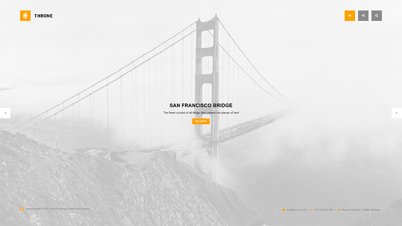 Throne - Minimal WordPress Theme