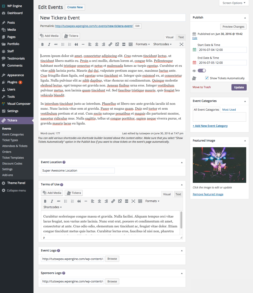 Tickera WordPress Event Ticketing & Management System WPExplorer