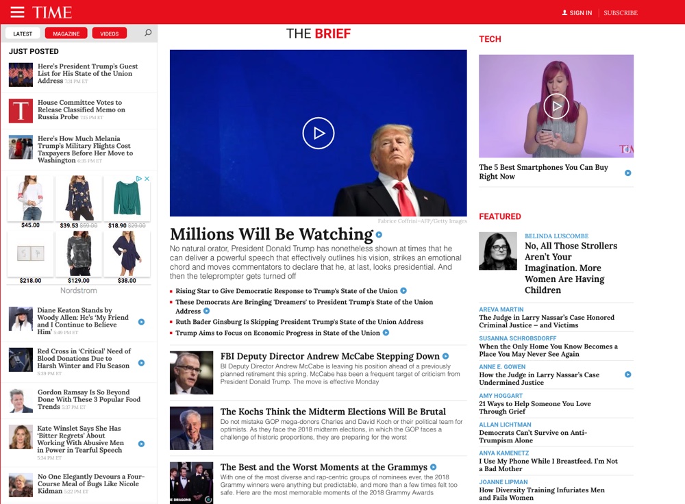Big Name Brands That Use WordPress: Time