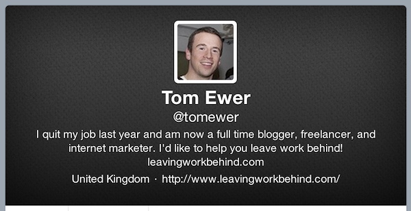 Tom Ewer on Twitter