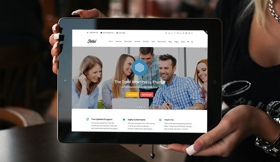 Total Premium WordPress Theme Framework