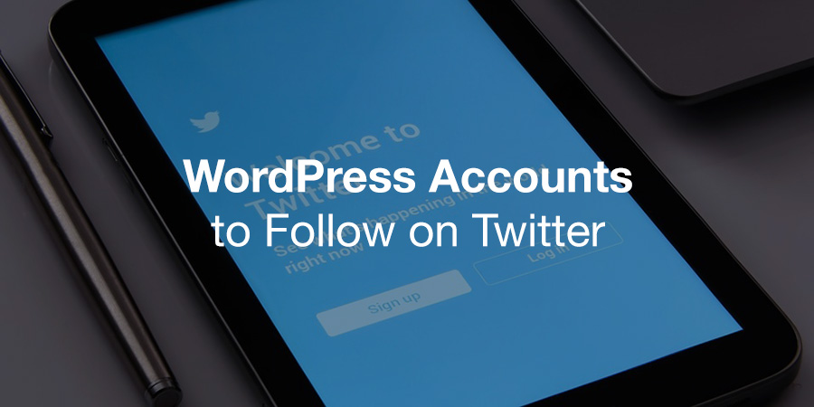 30 WordPress Professionals to Follow on Twitter
