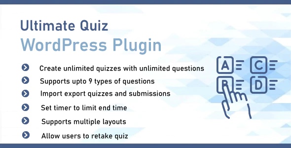 Ultimate Quiz Plugin For WordPress