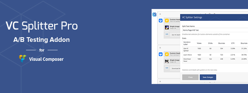 V/C Spitter Pro WordPress Split Testing Plugin