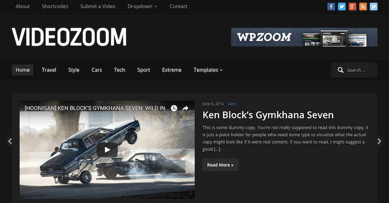 VideoZoom theme