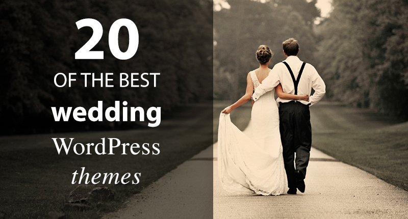 The Best Wedding Themes for WordPress