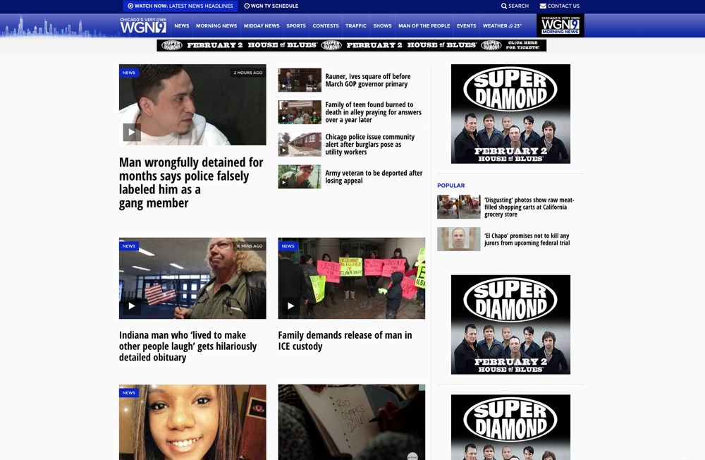 Big Name Brands That Use WordPress: WGN Chicago