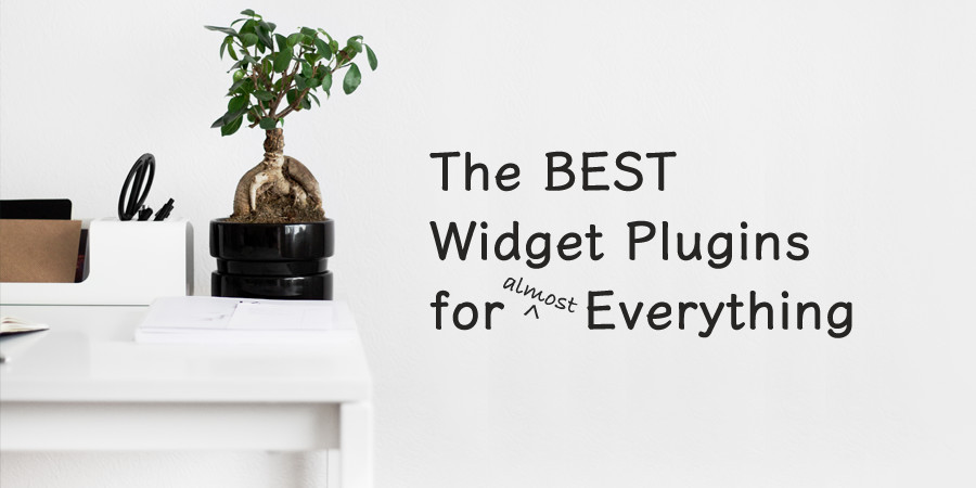 Best WordPress Widget Plugins for (Almost) Everything