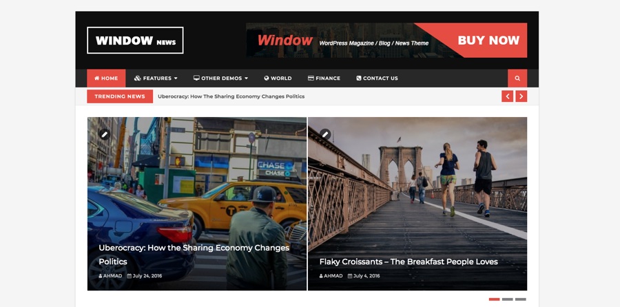 WindowMag WordPress Magazine & Blog Premium Theme