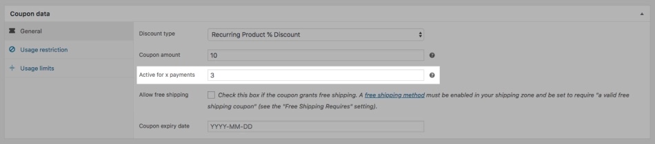 Subscription Codes in WooCommerce Subscriptions