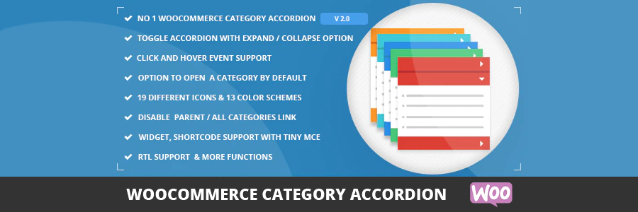 WooCommerce Category Accordion