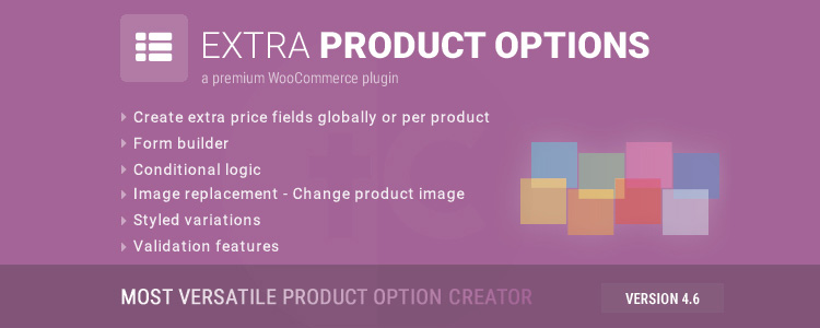 WooCommerce Extra Product Options Premium WordPress Plugin