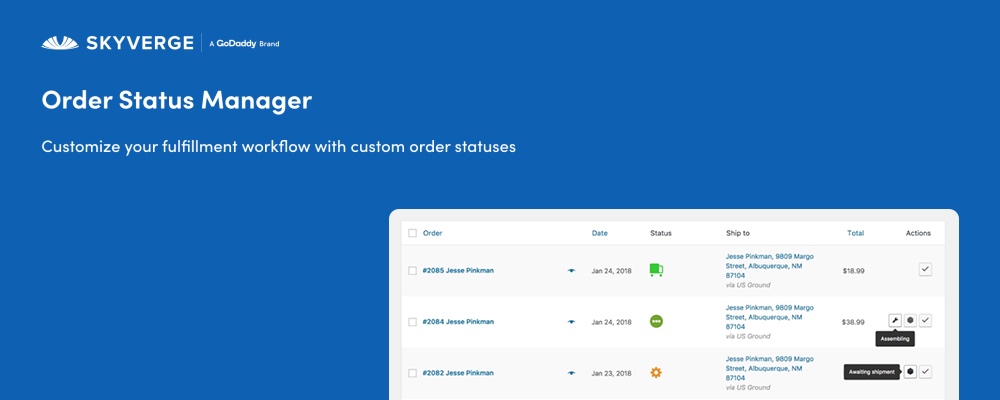 WooCommerce Order Status Manager