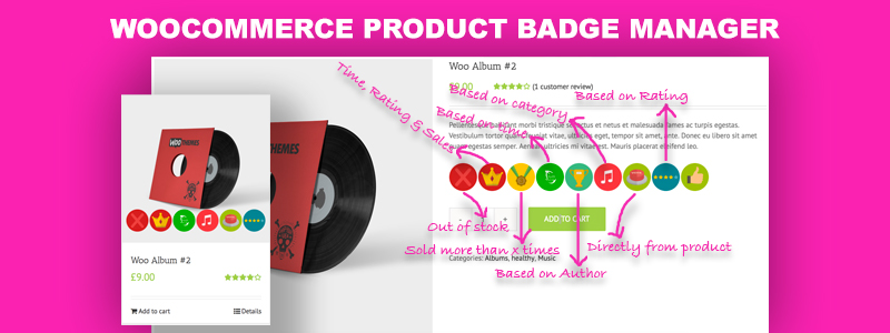 WooCommerce Product Badge Manager Premium Plugin