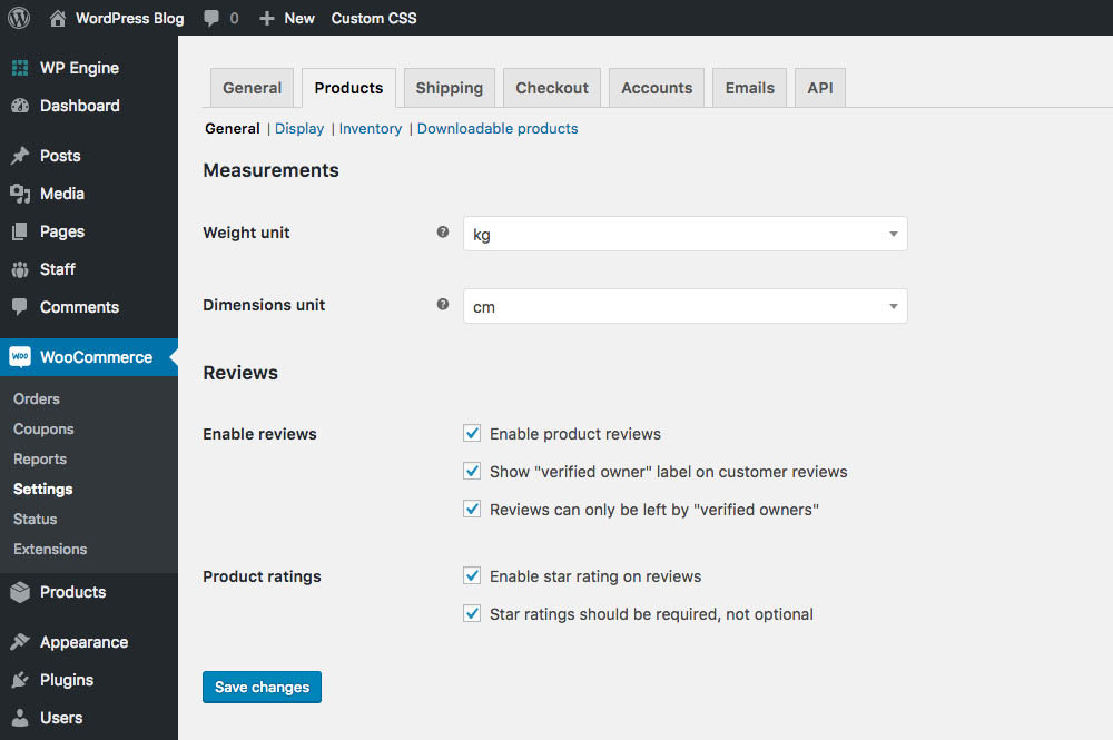 WooCommerce Review Settings