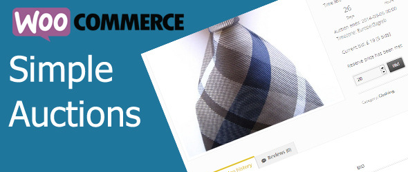 WooCommerce Simple Auctions Premium WordPress Plugin