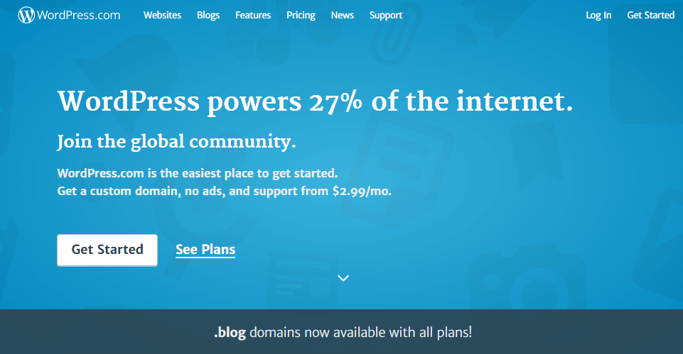 WordPress.com (Premium Plans)