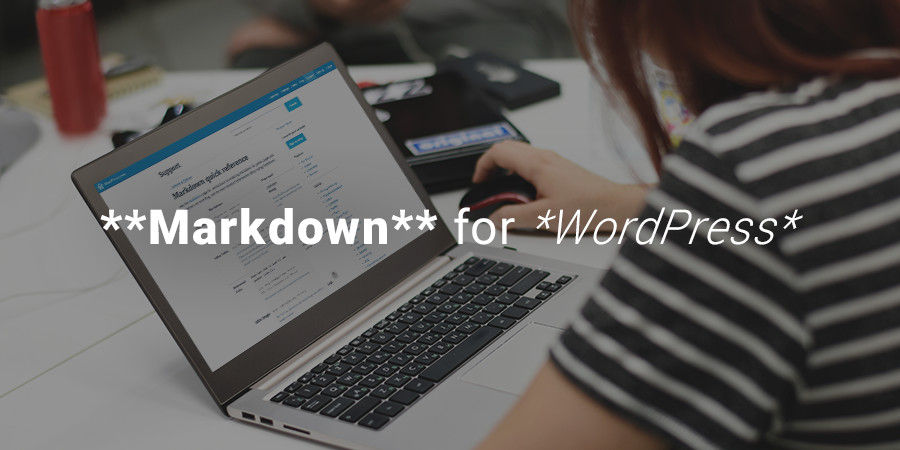 Markdown for WordPress