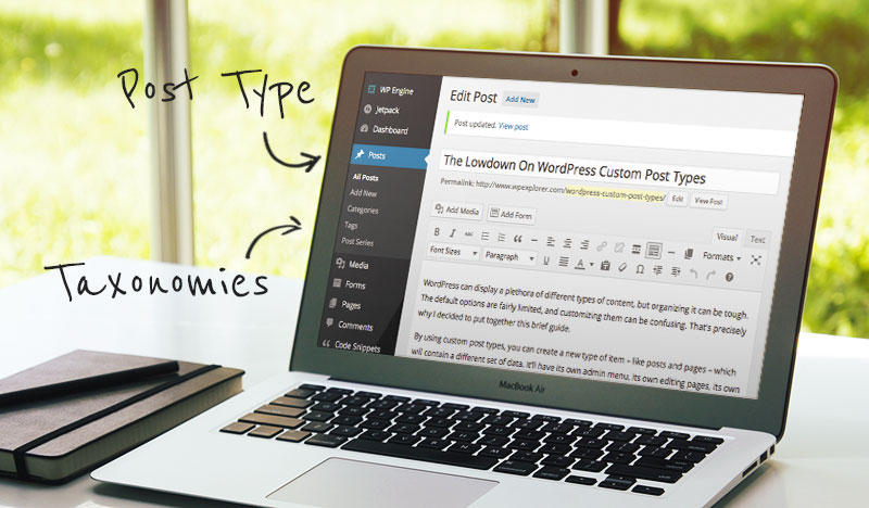 WordPress Post Types & Taxonomies