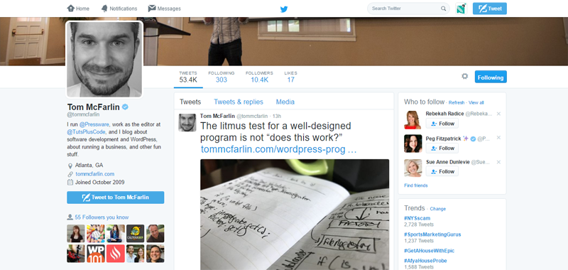 wordpress-professionals-to-follow-tommcfarlin