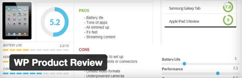 WP Product Review Plugin