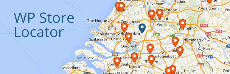 Los mejores complementos de mapeo: Complemento gratuito WP Store Locator