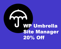WP Umbrella 20% Off