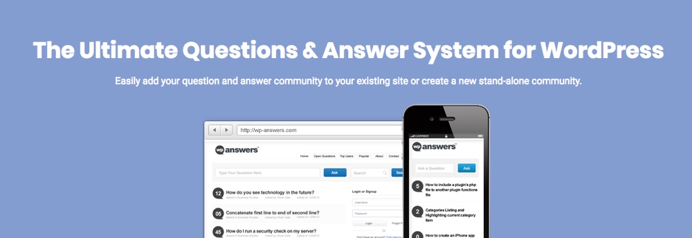 WP-Answers WordPress Q&A Plugin