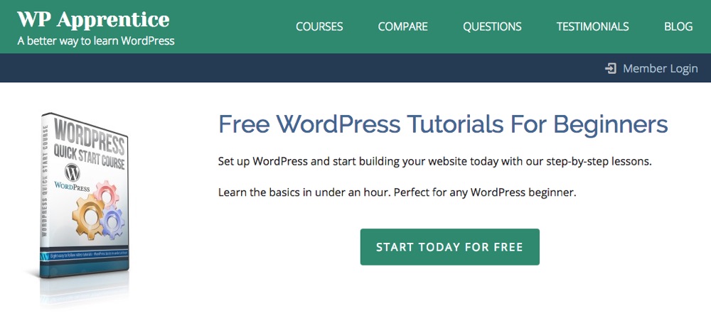 WordPress Quick Start Course by WP Apprentice