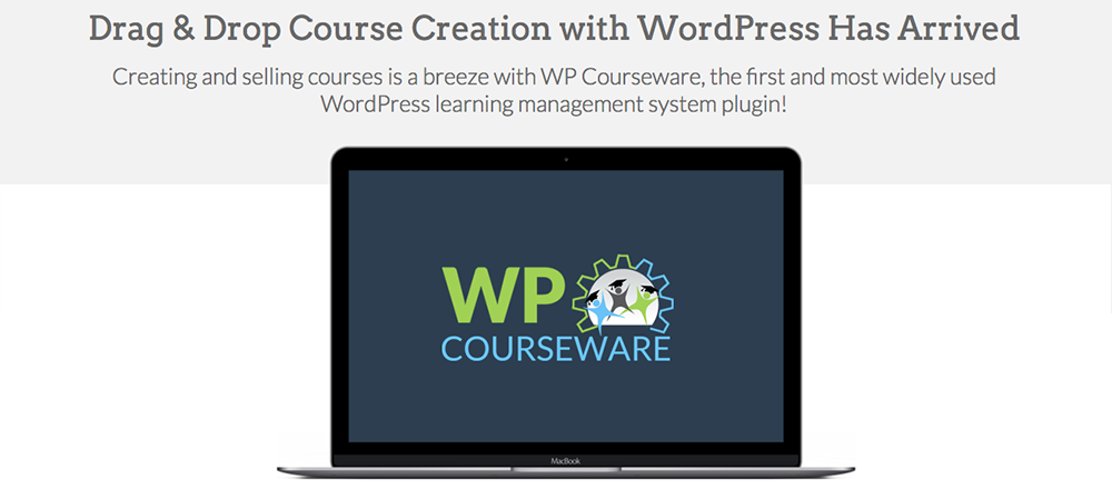 WP Courseware Drag & Drop WordPress Course Creator