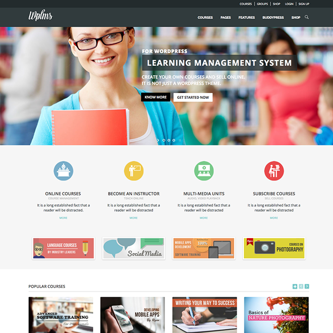 wplms learning management system wordpress theme wplms learning management system wordpress theme