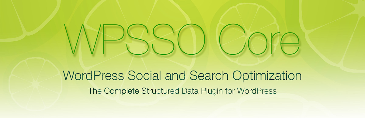 WPSSO Structured Data