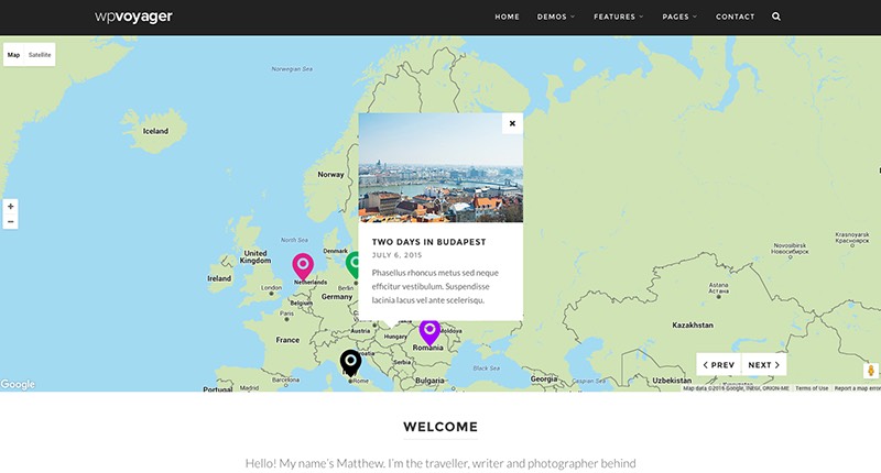 WPVoyager WordPress Theme