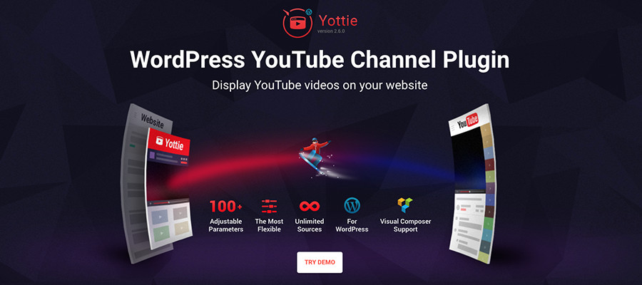Yottie YouTube WordPress Gallery for YouTube